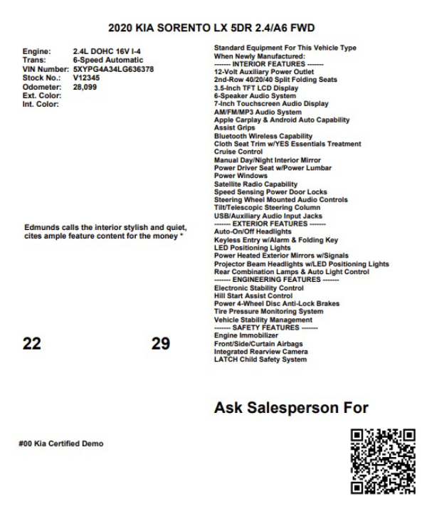 Window Sticker Sample